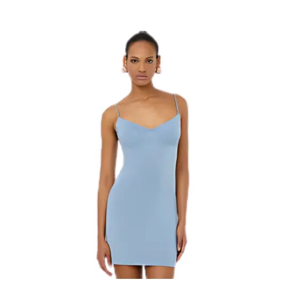 Women’s Light Blue Slip Dress-H.M