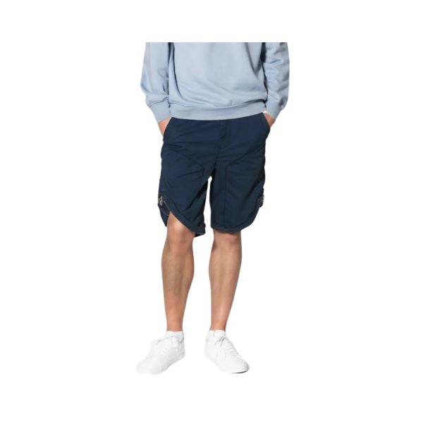Men’s Navy Cargo Shorts-H.M