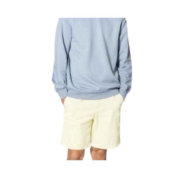 Casual White Cotton Shorts -H.M