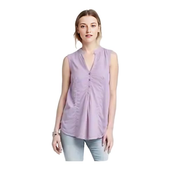 Light Pink Sleeveless Blouse-H.M